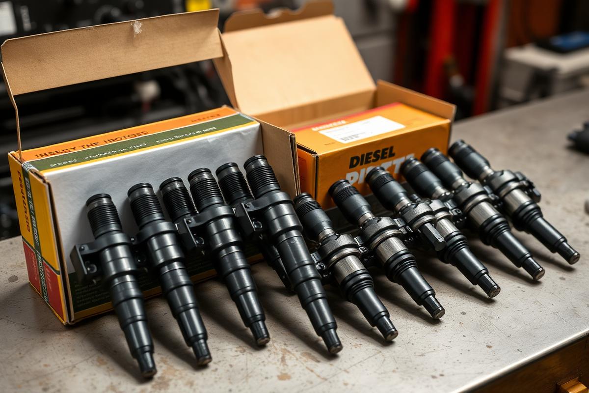 Nya och fabriksrenoverade dieselspridare i förpackning
