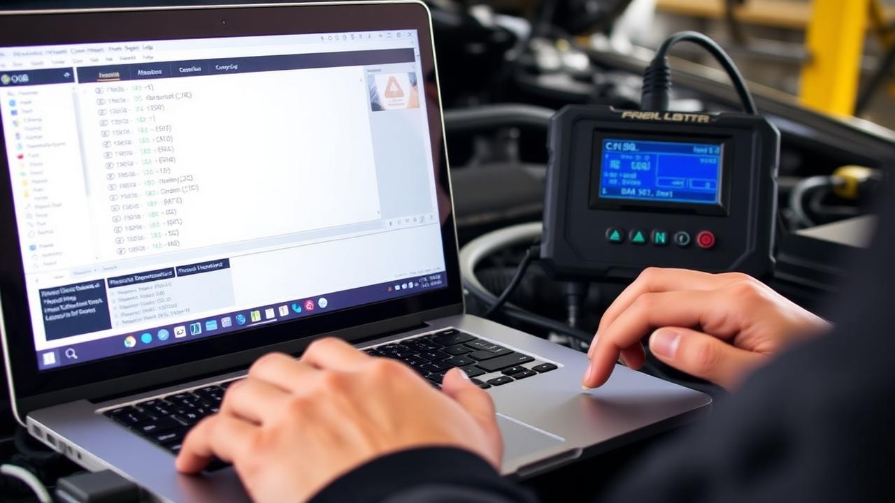 Kodning av nya dieselspridare med diagnosdator