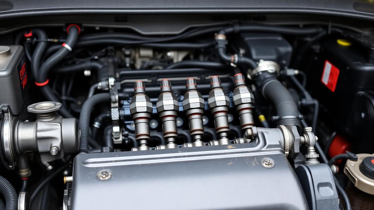 Motorrum på VW Caddy 1.6 TDI med pumpspridare