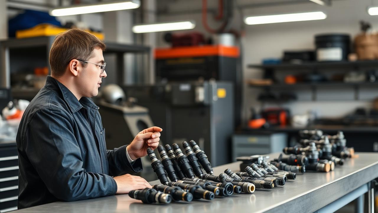 Rådgivning om dieselspridare vid verkstadsdisk